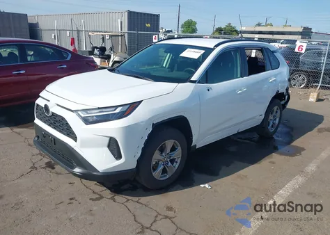 2025 Toyota Rav4 Hybrid Le from USA, damaged, VIN JTMMWRFV9SD277068